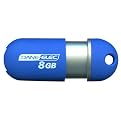 Dane - Elec 8GB Capless USB Drive - Aqua Blue