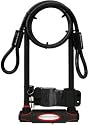 Master Lock 8285D Force 3 Double-Shot 6-5/8-by-4-1/4-Inch U-Lock