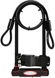 Master Lock 8285D Force 3 Double-Shot 6-5/8-by-4-1/4-Inch U-Lock