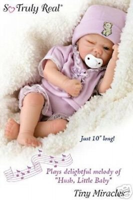 Ashton Drake Doll ~ So Truly Real ~ HUSH LITTLE BABY ~ Really BREATHES! ~ Doll Artist Waltraud Hanl! Review