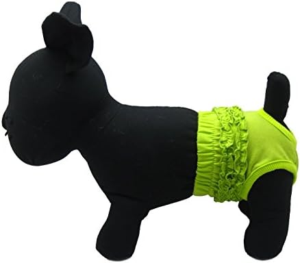 PAWSnCLUBS - BAMI Diaper Dog Sanitary Pantie (for Girl Dogs), Green XS