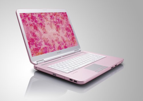 Sony VAIO VGN-NR430E & P 15.4-inch Laptop (1.86 GHz Intel Pentium Dual-Core T2390 Processor, 2 GB RAM, 160 GB Hard Drive, Vista Premium) Pink image