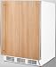 Summit ALB651X 24 Built-In Compact Refrigerator with 3 Adjustable Wire Shelves, 3 Door Bins,