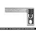 Starrett 13C 6-Inch Double Square with Hardened Blade