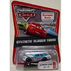 Disney / Pixar CARS Movie Exclusive 1:55 Die Cast Car with Sythentic Rubber Tires Bumber Save