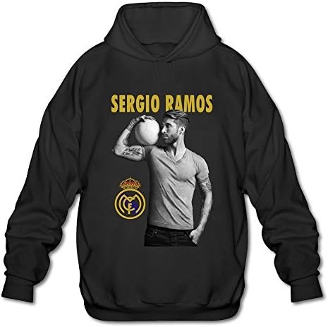 KATOA Men's Sergio Ramos Real Madrid CF Sweatshirt Hoodie