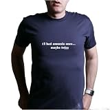 I HAD AMNESIA ONCE...MAYBE TWICE T-Shirt - 100% Fine Jersey Combed Cotton Unisex T-Shirt - Sweat Shop Free