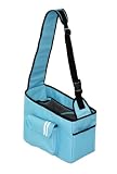 Pet Life Summit Shoulder Pet Carrier in Electric Blue - Medium