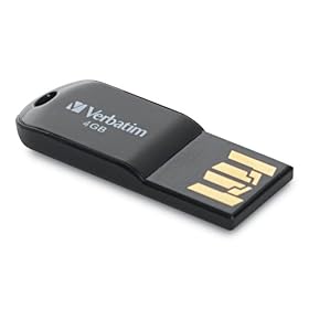 Verbatim 44048 4GB Micro USB Flash Drive Black