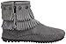 Minnetonka Women's Double-Fringe Side-Zip Boot
