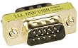 Tripp Lite P158-000 Compact Gold Gender Changer HD15M/M