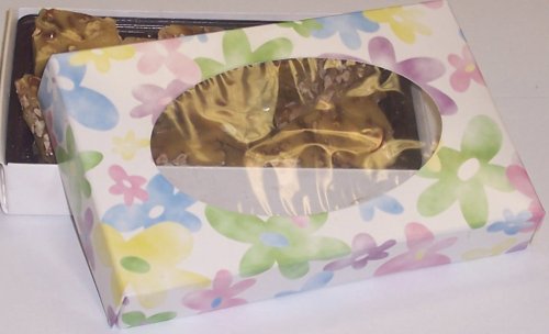 Scott's Cakes 1 2 lb. Pecan Brittle in a Daisy Box by Brittle Candy