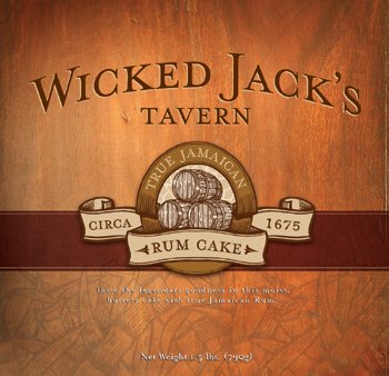 Wicked Jack's Butter Rum Cake 20oz by Butter Rum Cakes
