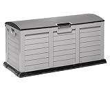 H.G. Kissenbox Jumbo XXL schwarz/silber, Kunststoff