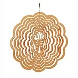 Copper Butterfly Wind Spinner