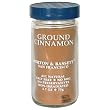 Morton & Bassett Ground Cinnamon, 2.2-Ounce Jars (Pack of 3)