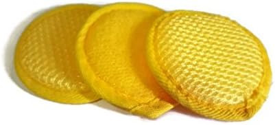 Face Pads Reusable Cotton Rounds 3 Pack (B. Yellow)