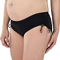 Liz Lange&reg; Side Rouched Swim Brief- Black
