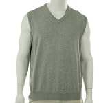 Club Room V-Neck Solid Sweater Vest