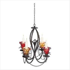 Parisian Candle Chandelier by Tom & Co.