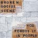 YOU FORGOT IT IN PEOPLE