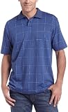 Van Heusen Mens Micropoly Printed Windowpane Polo
