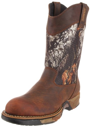 Rocky Men's Aztec Hunting Boot,Brown/Mossy Oak Breakup,10 M US