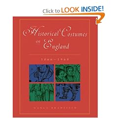 Historical Costumes of England 1066-1968