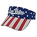Las Vegas US Flag Visor Baseball Cap Fashion Hat Casual Hats Sun Cap Hiking (Las Vegas)