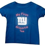 New York Giants Newborn / Infant / Baby My First Tee Blue T-Shirt