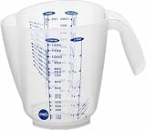EMSA SUPERLINE Messbecher, 1,0 L mit 3 Skalen - 