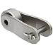 Morse C2102H O/L Double Pitch Large Roller Chain Link, ANSI C2102H, 1 Strand, Steel, 2-1/2" Pitch, 1.562" Roller Diamter, 3/4" Roller Width, 24000lbs Average Tensile Strength