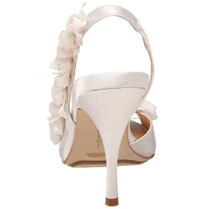 Cole Haan Women's Ceci Air Rose Sling Sandal,White Satin,9 B US