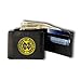 Notre Dame Black Leather Billfold Wallet