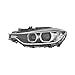 Hella 354983251 BI-Xenon Headlamp Assembly/OE Replacement LH(Driver) Side w/Automatic Headlight Leveling BI-Xenon Headlamp Assembly/OE Replacement