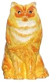 Ceramic Pottery Persian Cat Bank Approx. 7.5"H