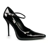 MILAN-23, 4 1/2 Quarter Ankle Strap Mary Jane Pump