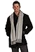 Fishers Finery Men's 100% Pure Cashmere Winter Scarf; 2-Ply Ultra Plush
