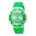 Timex Jelly Watches Green Dial Green Resin Strap Watch - T5K3664E