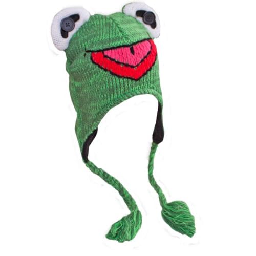 Muppets Kermit The Frog Knit Peruvian