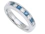 0.75 (3/4) cttw Karina B(tm) Genuine Sapphire Band - Platinum, 18kt White or Yellow Gold