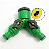 蛇口 分岐 コネクター 2方向 コック付き