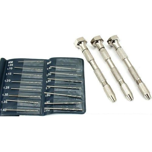 Buy Cheap 18 Pin Vises High Speed Steel Drill Bits Hand Tools