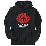Hoodie Mens Black " Kiss me, I`m a Eastern Orthodox " Religions