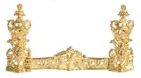 Dollhouse Miniature Antique Replica Fireplace Fender