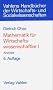 Mathematik f�r Wirtschaftswissenschaftler, Bd. 1. Analysis