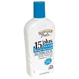 Hawaiian Tropic Sunblock, Broad Spectrum, SPF 15 Plus, 8-Ounce Bottles (Pack of 3)