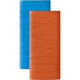 Belkin 2-Pack Silicone Sleeve Case for iPod nano 4G (Blue/Orange)