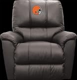 Xzipit NFL Cleveland Browns Leather Rocker Recliner