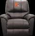 Xzipit NFL Cleveland Browns Leather Rocker Recliner
